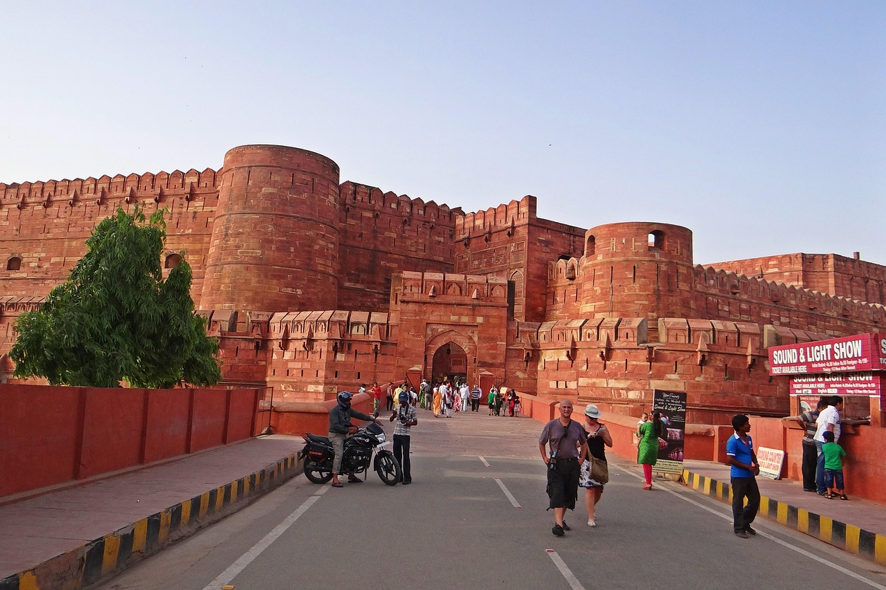 same day agra tour from delhi agra fort, unesco world heritage, main entrance, historical, architecture, moghuls, pink sandstone, agra, india, agra fort, agra fort, agra fort, agra fort, agra fort, agra, agra, agra